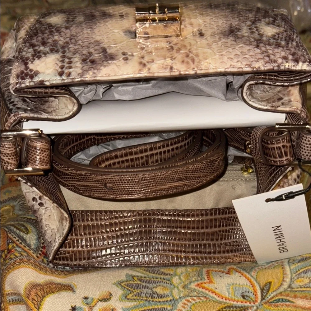 Brahmin Margo Eirwen Leather Crossbody NWT - Picture 7 of 9